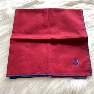 Authentic vintage Dior mini scarf &handkerchief